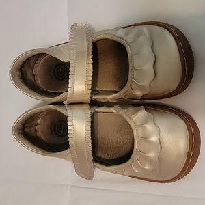 Livie and Luca Gold Shoes